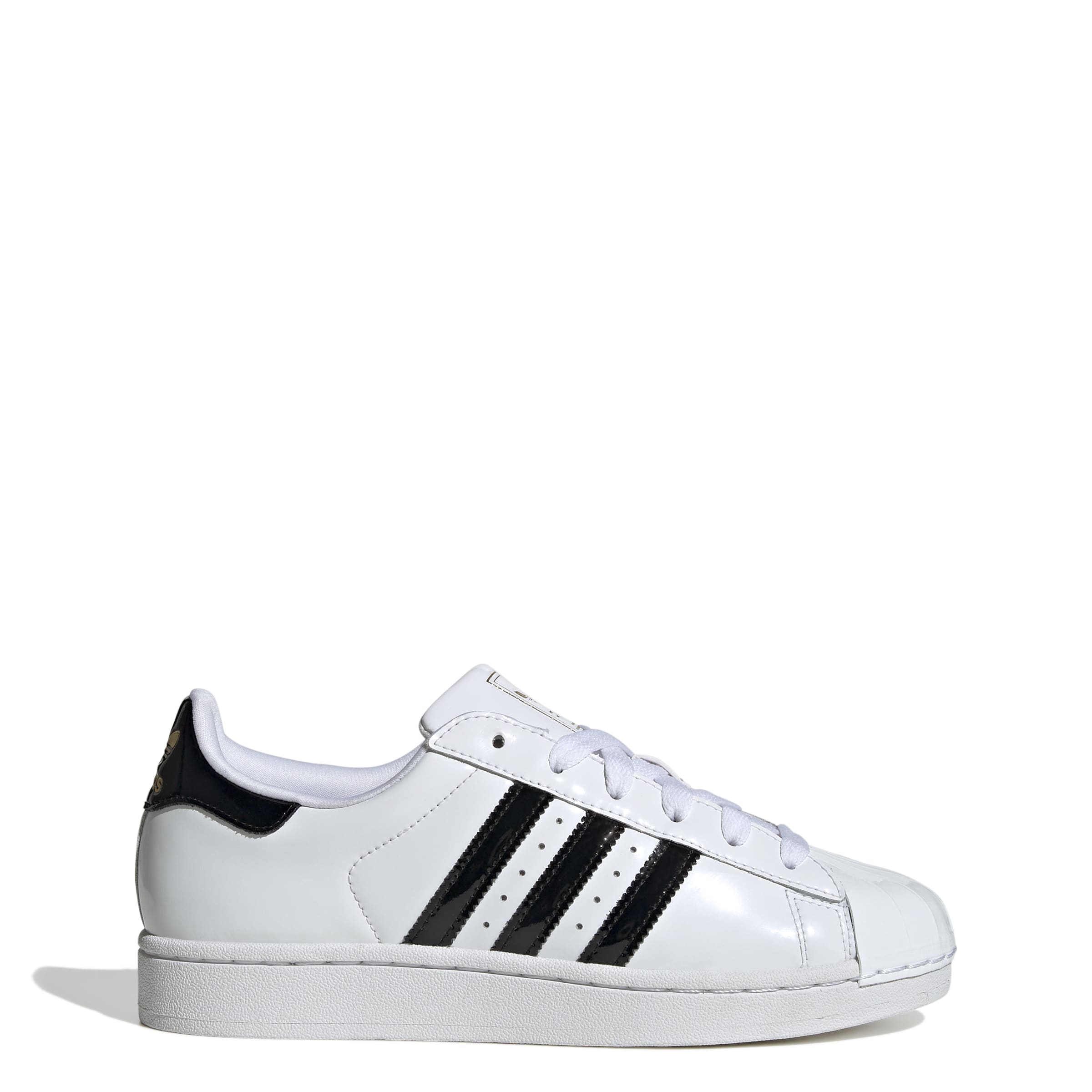 Superstar II White Patent Leather