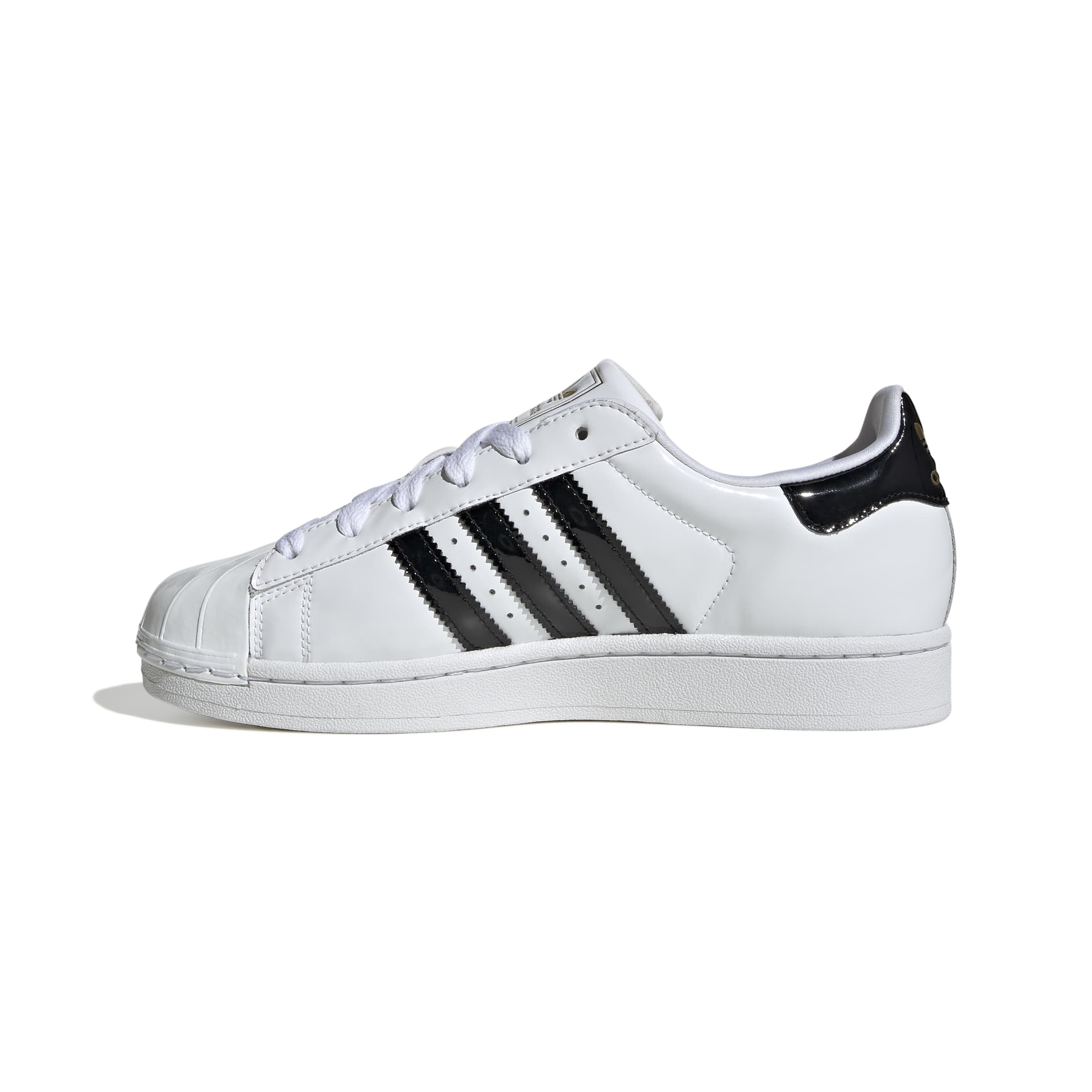 Superstar II White Patent Leather