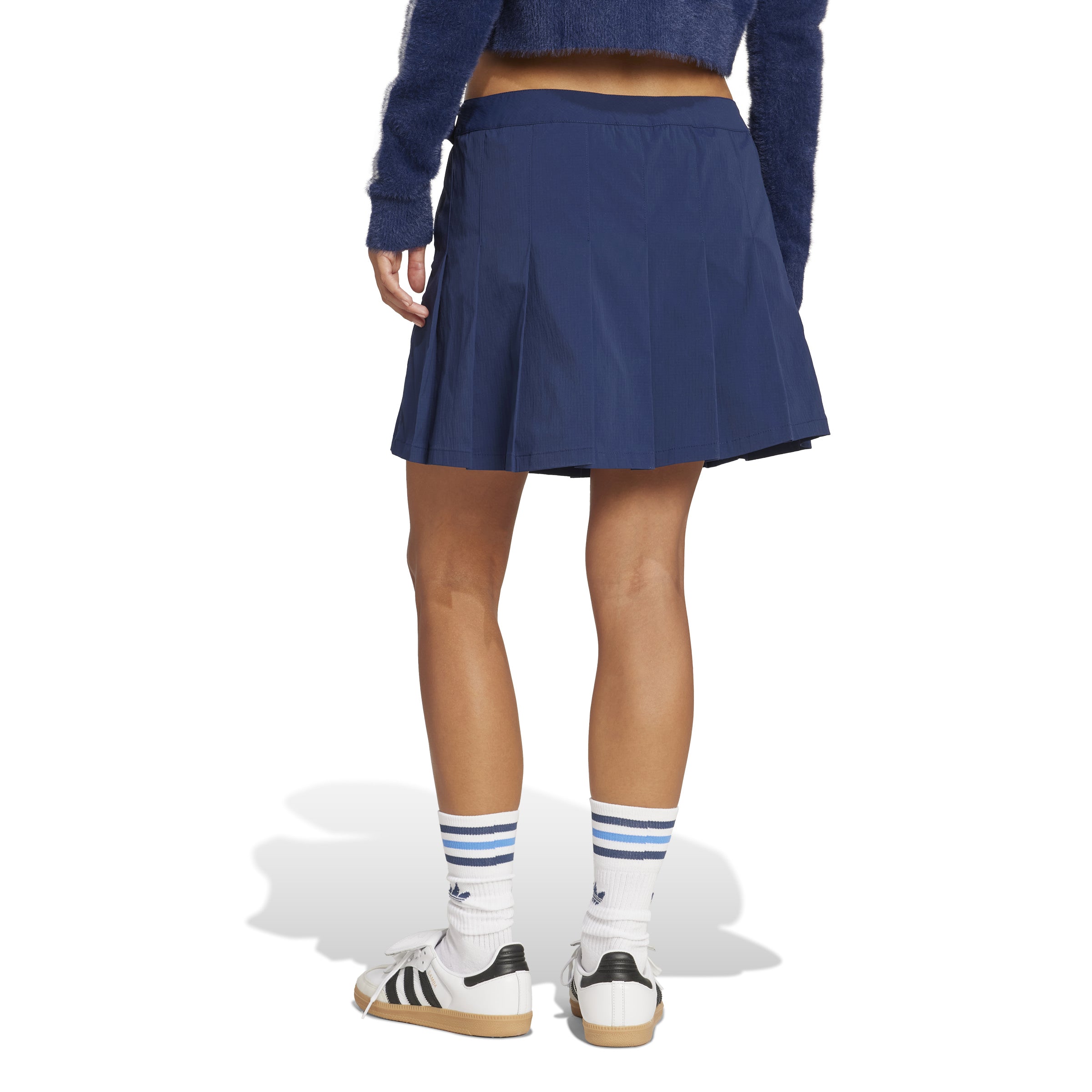 Pleated Skirt Blue