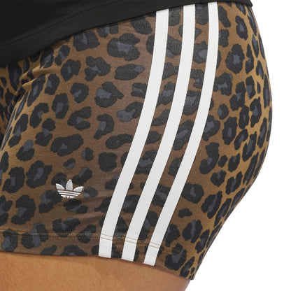 Multicolor Leopard Booty Shorts