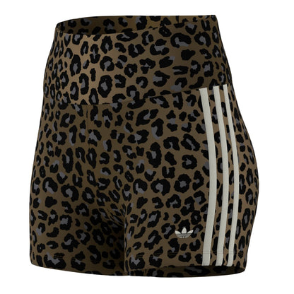 Multicolor Leopard Booty Shorts