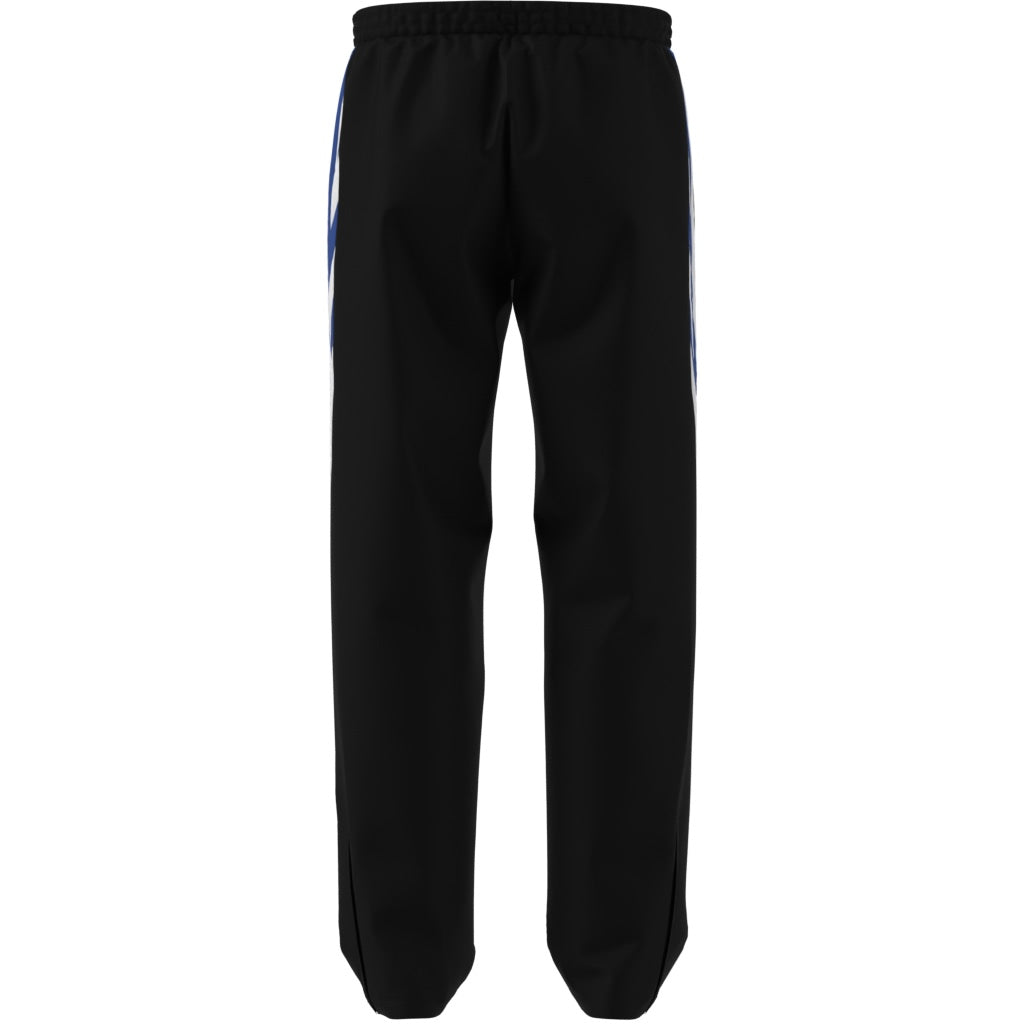 Track Pant Black & White & Blue