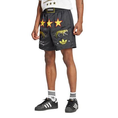 Graphic Box Shorts Black