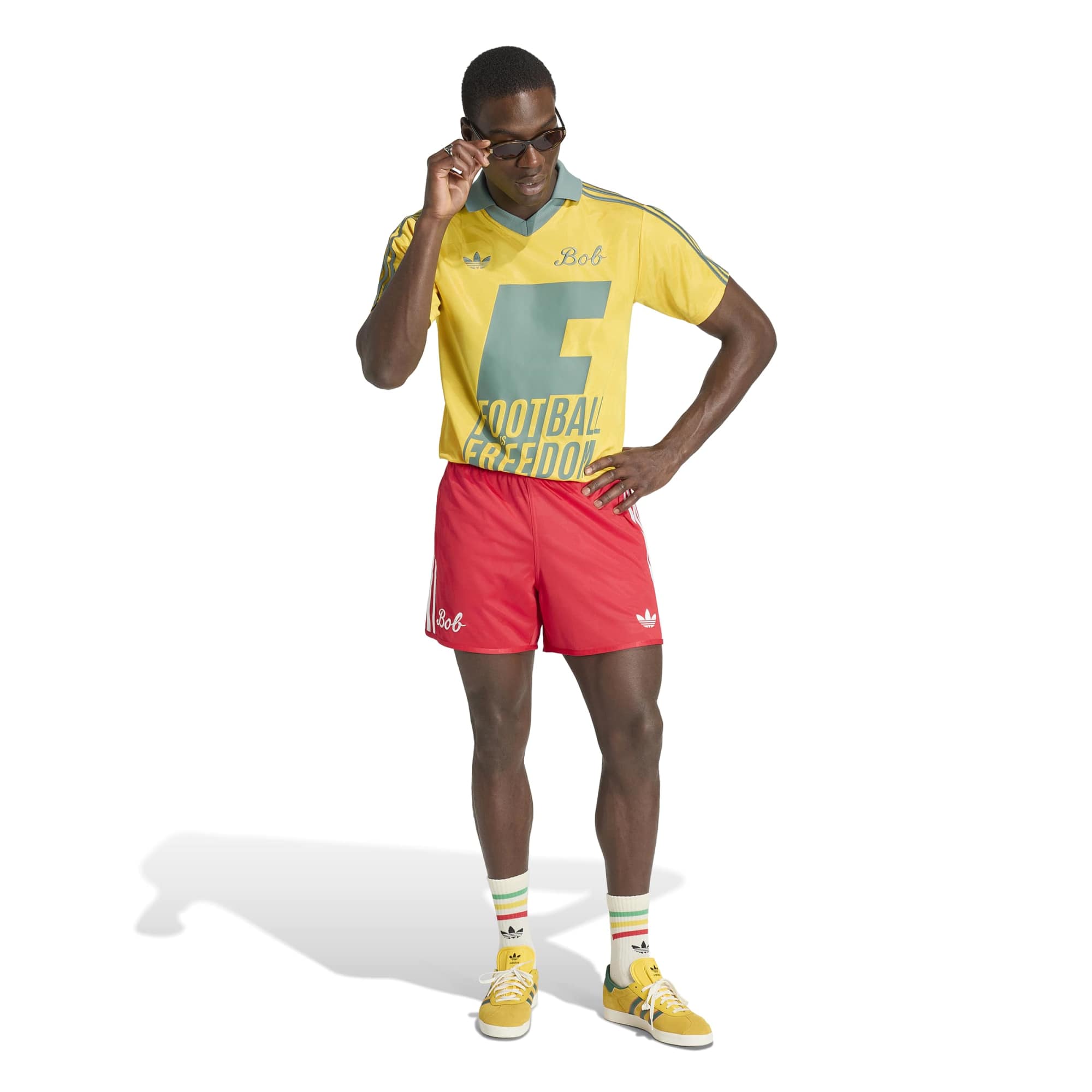 Yellow Bob Marley Originals Jersey