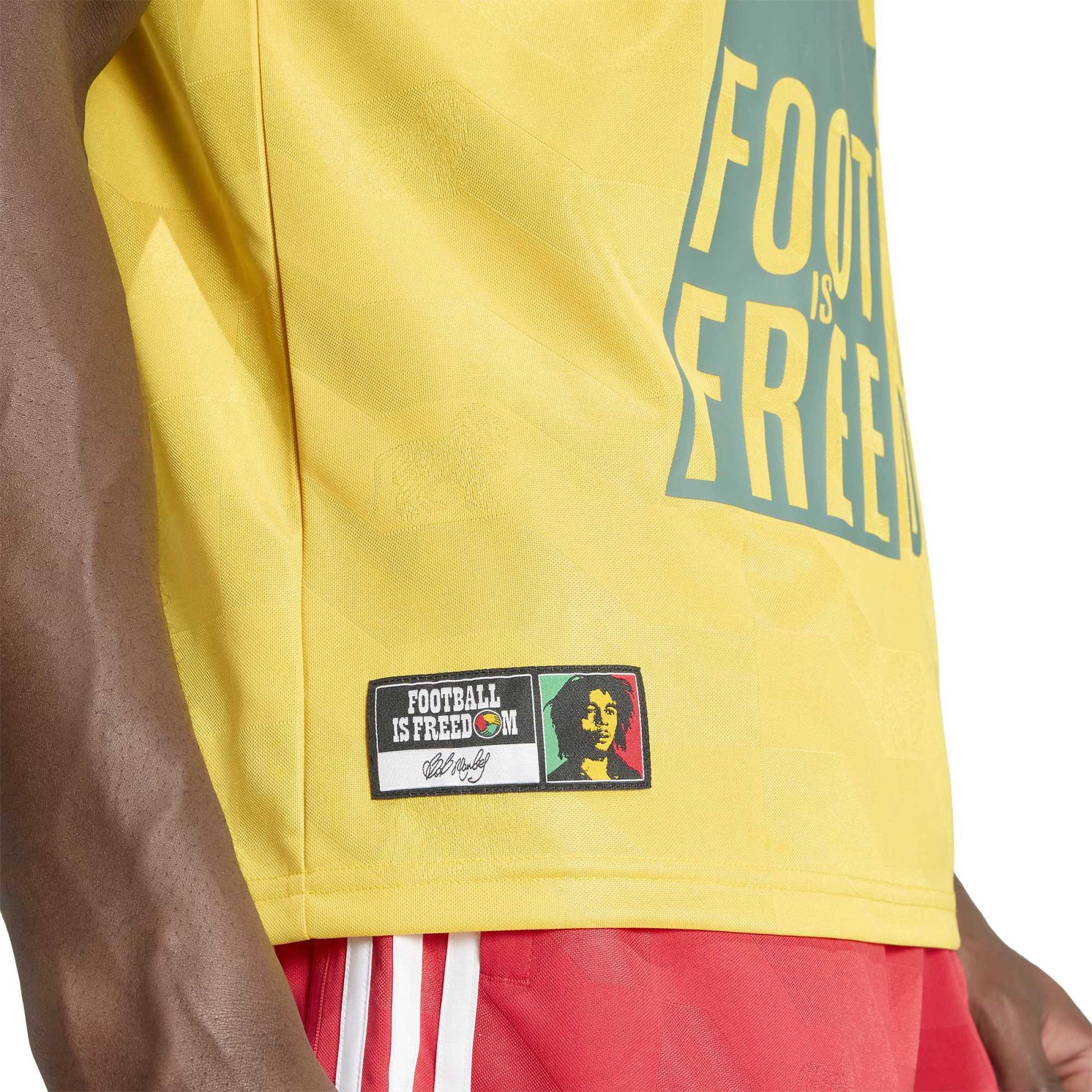 Yellow Bob Marley Originals Jersey