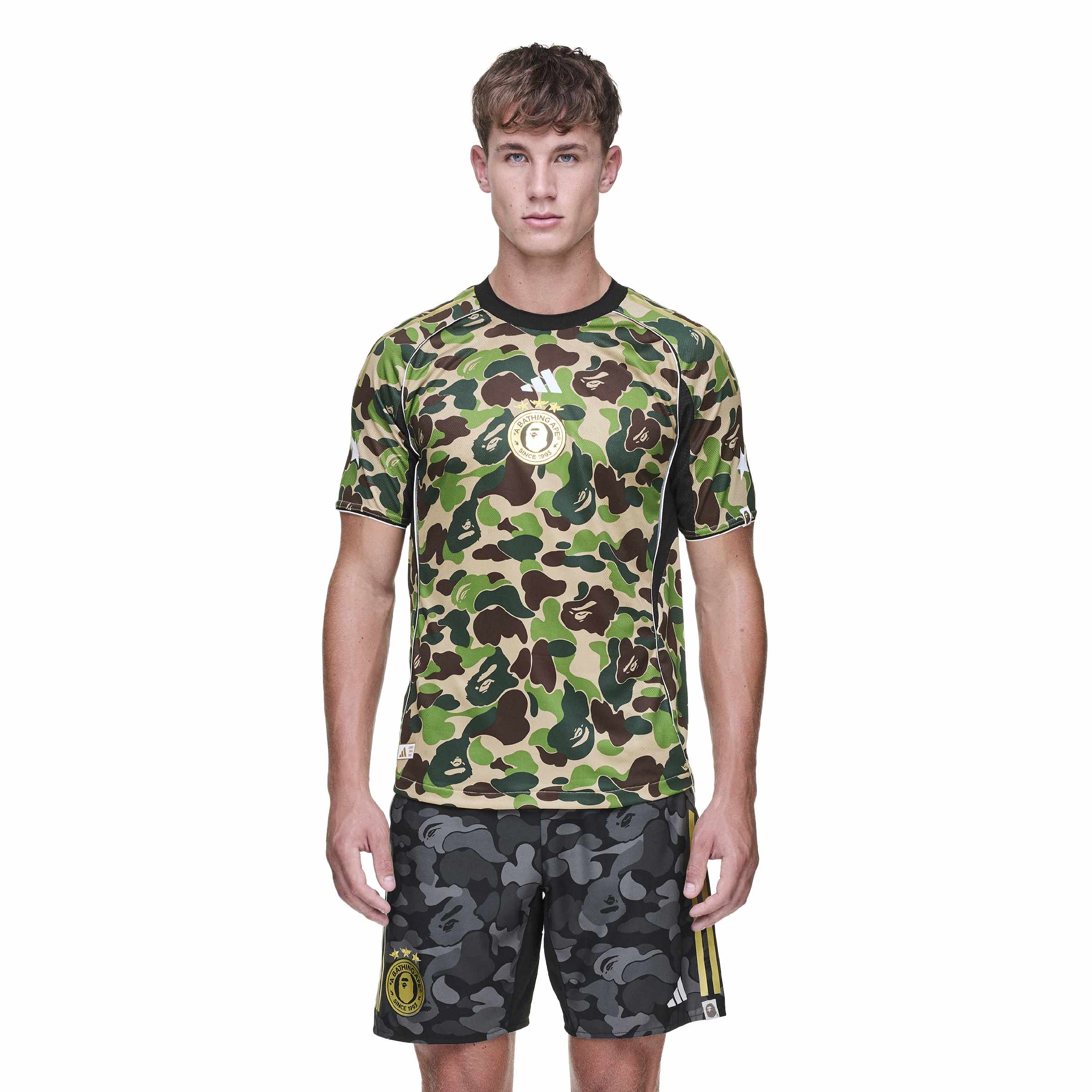 Bape FB Green Jersey T-Shirt