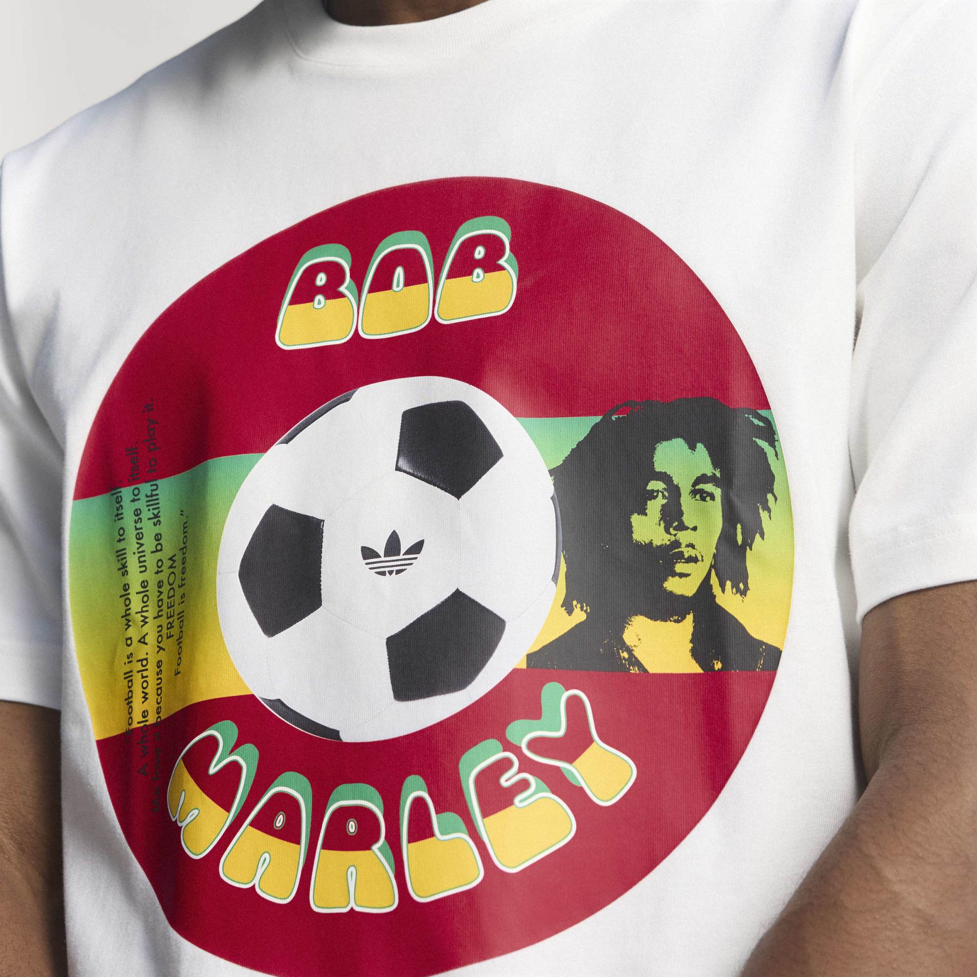 White Bob Marley Originals T-Shirt
