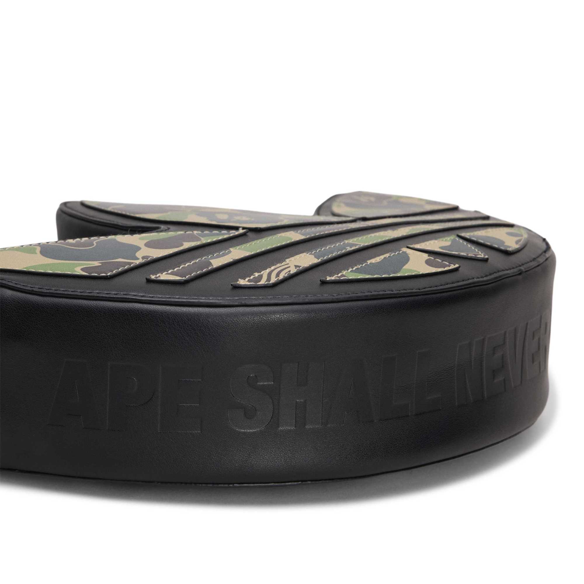 Trefoil Shoulder  Black Bag