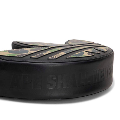 Trefoil Shoulder  Black Bag