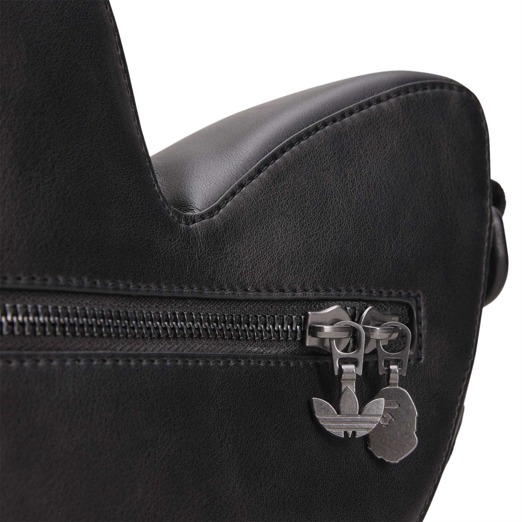 Trefoil Shoulder  Black Bag