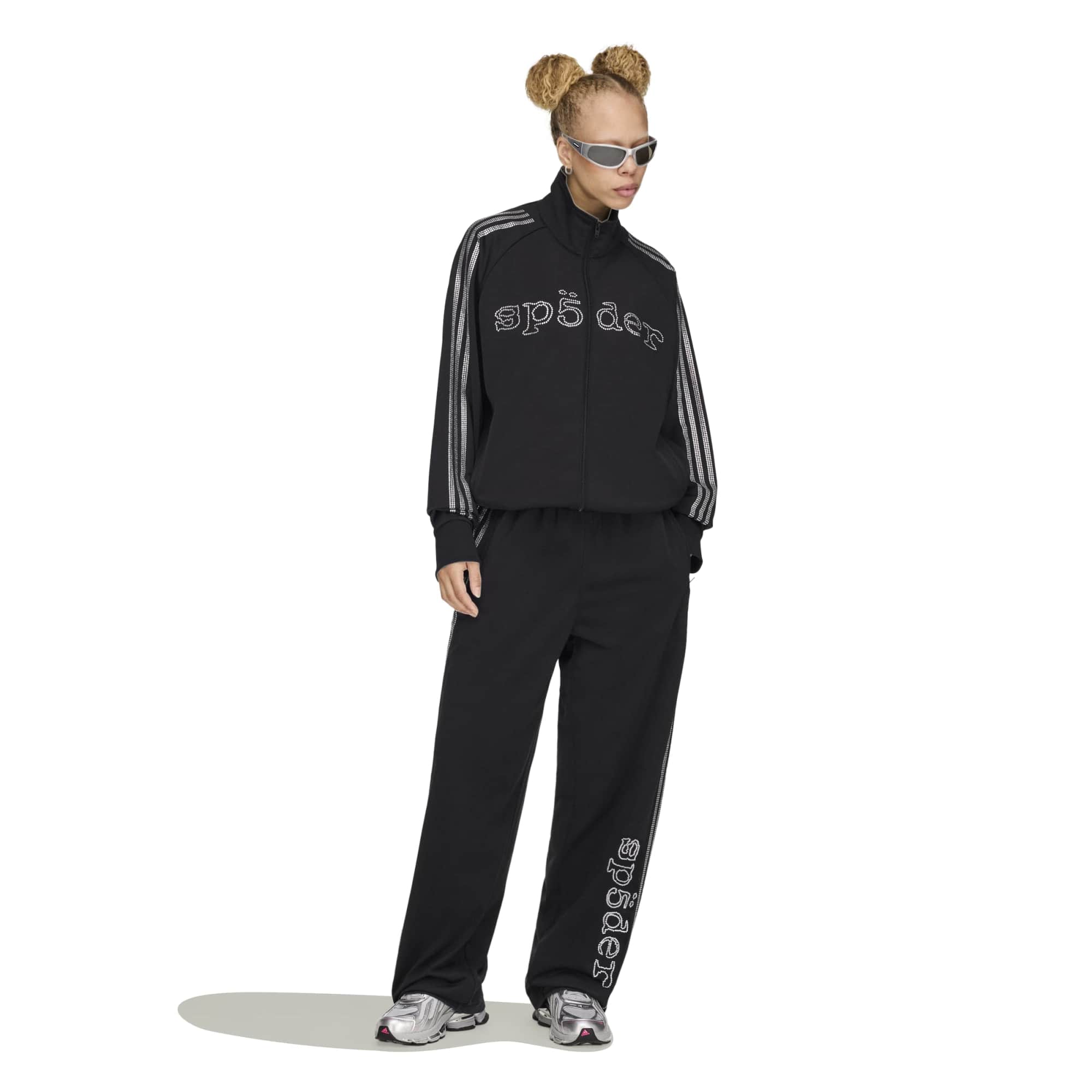 SP5DER Rhinestone Track Top