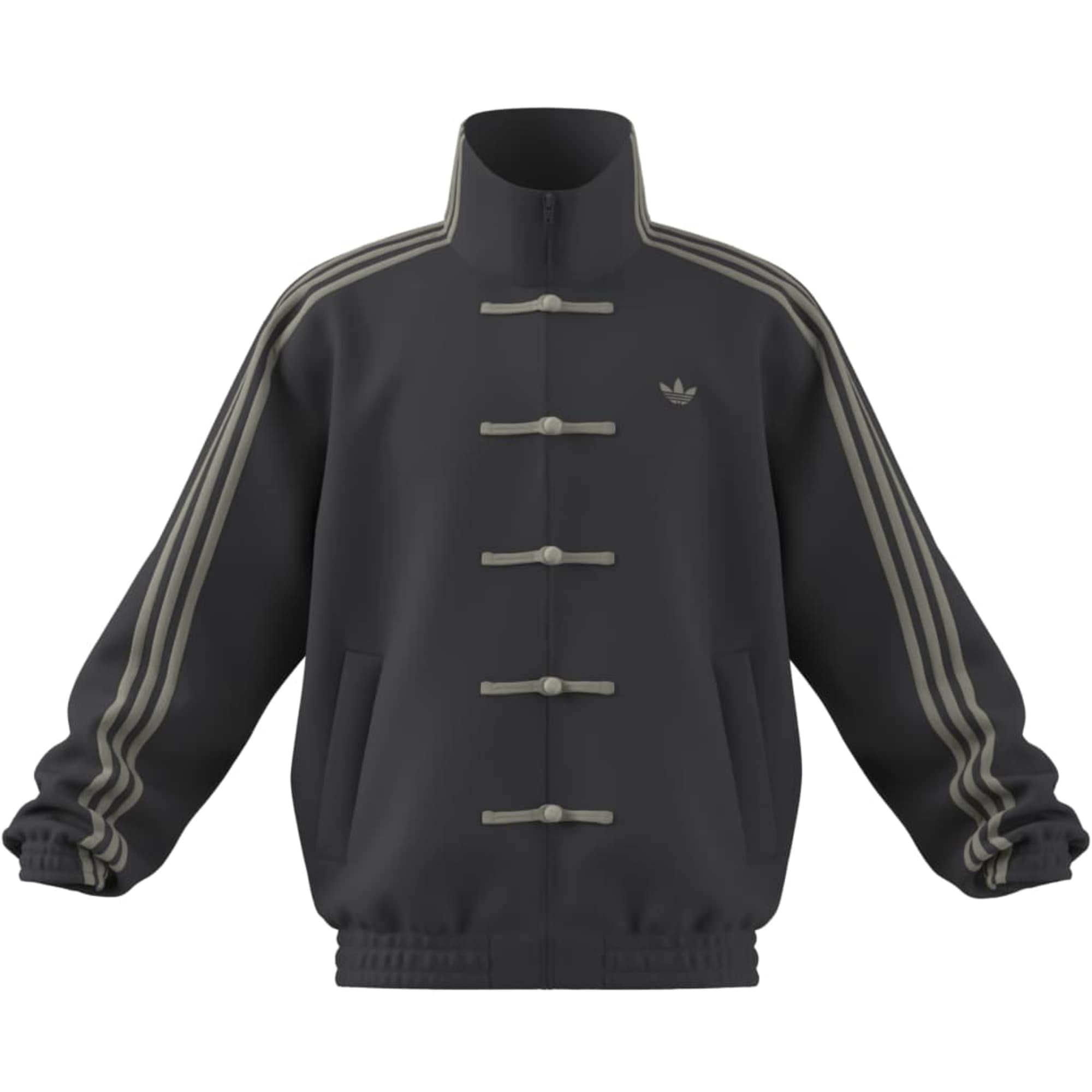 Grey Chinese New Year Full Zip Jacket