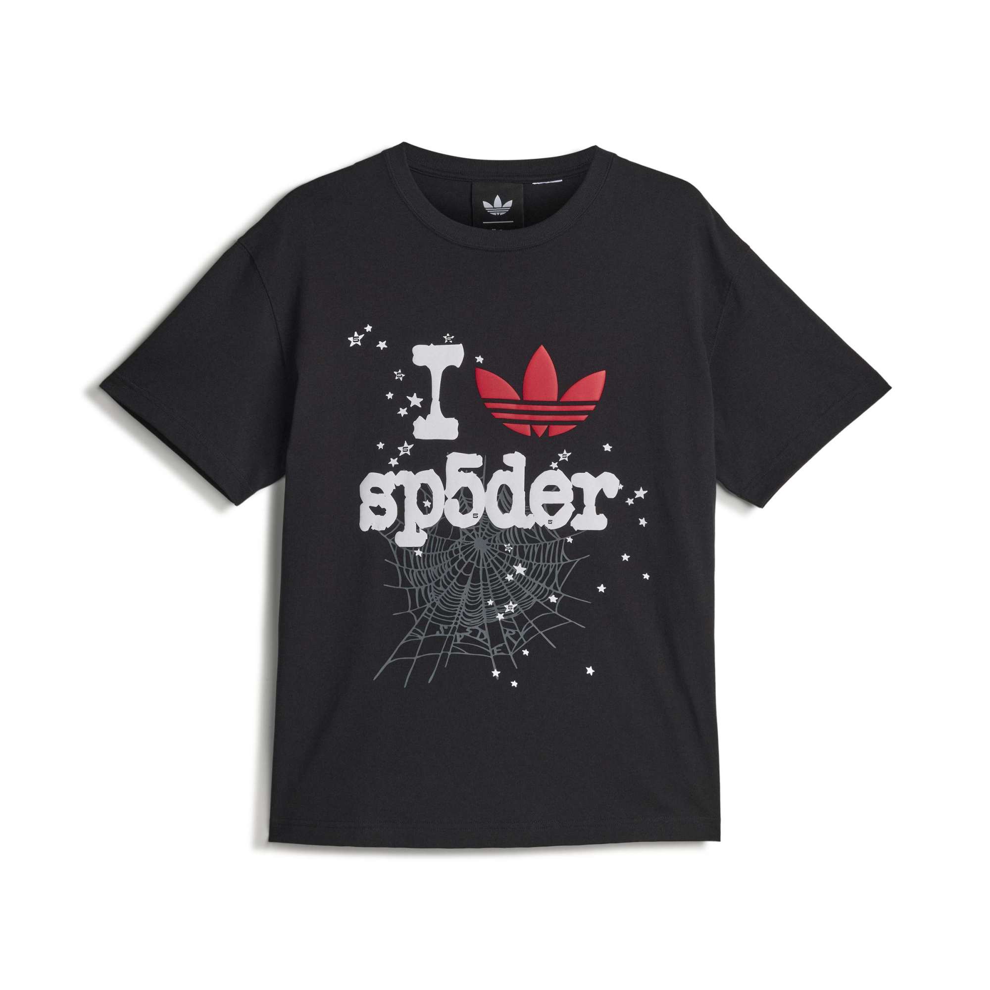 SP5DER Black T-Shirt