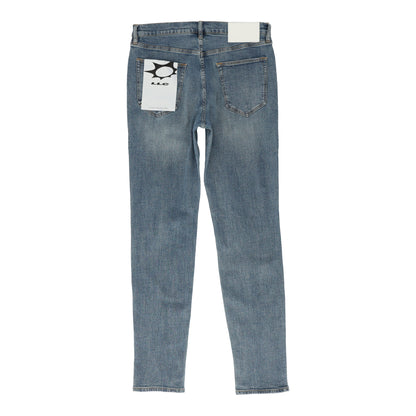 Skinny Repair Denim Blue Jeans