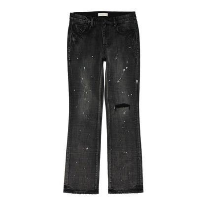 Skinny Boot Painters Vintage Black Denim Jeans