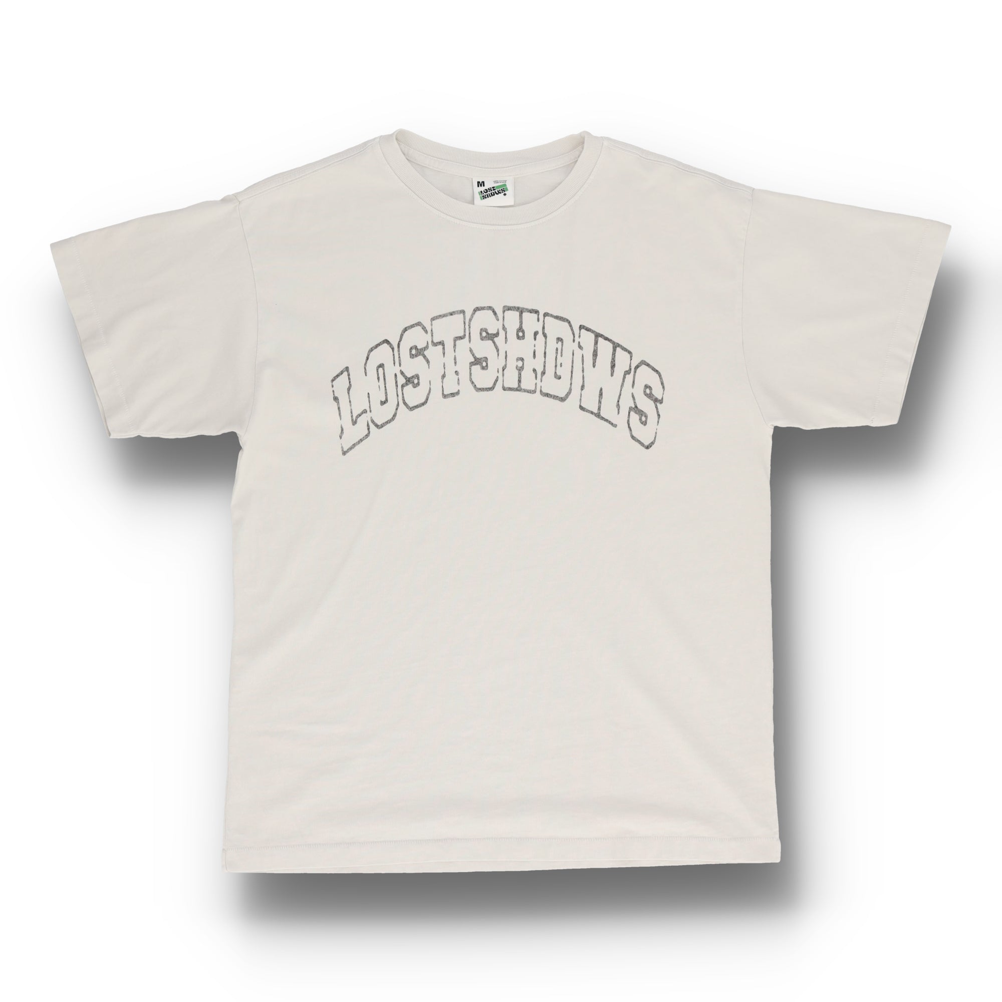 Outline White Tee