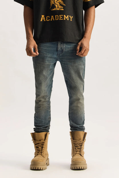 Purple-VINTAGE GREEN CAST JEANS
