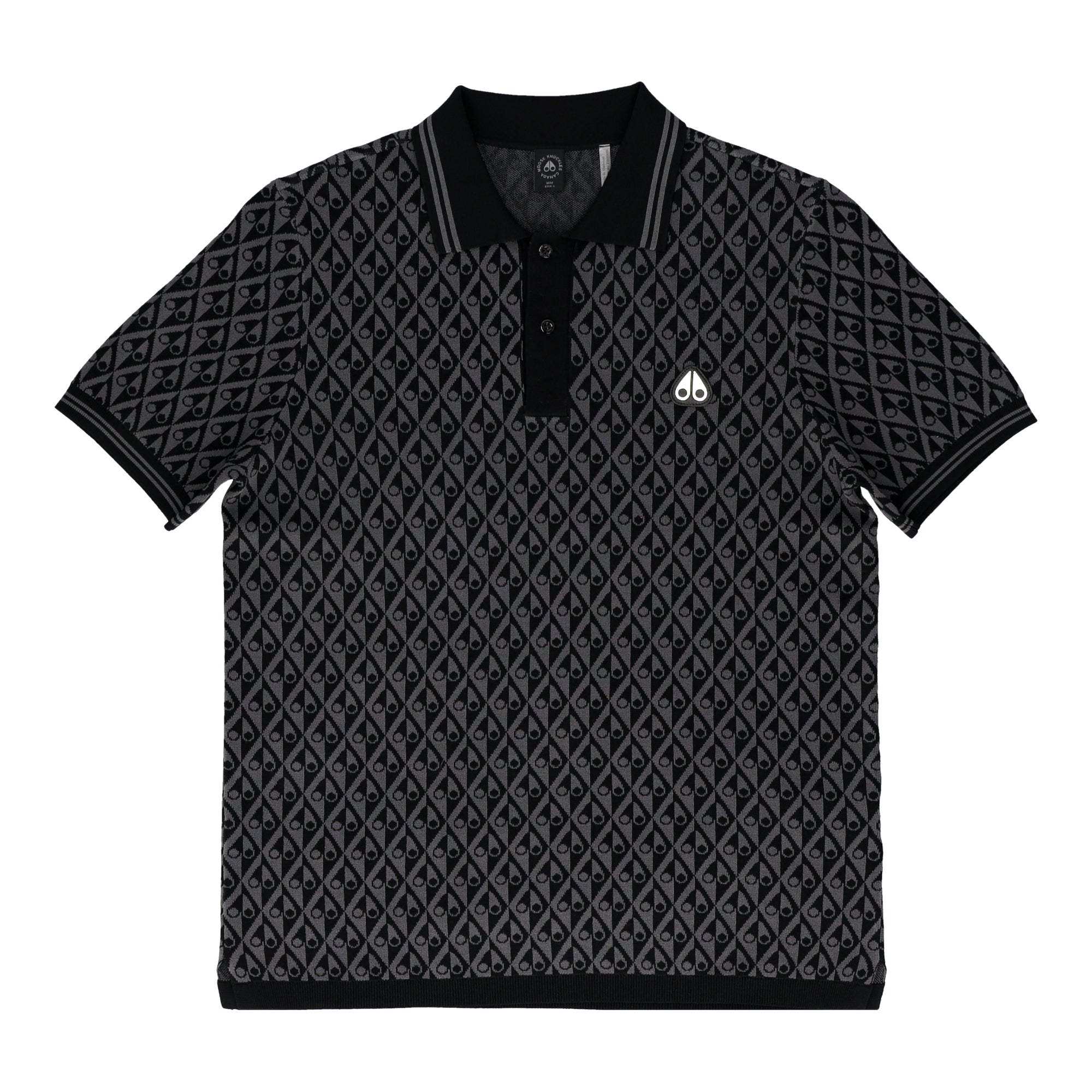 Apex Knit Polo Mono T-Shirt