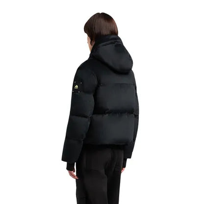 Misti Gold Velour Down Puffer Jacket