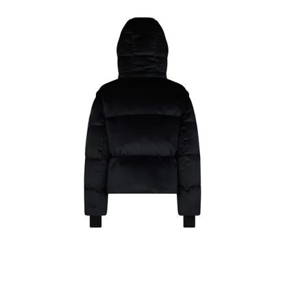 Misti Gold Velour Down Puffer Jacket