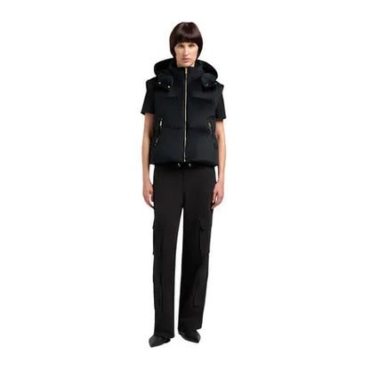 Misti Gold Velour Down Puffer Jacket