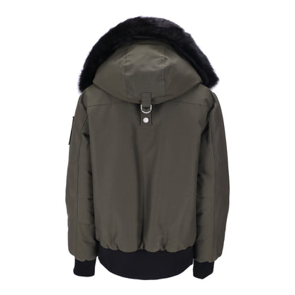 Debbie Dark Olive Bomber Jacket