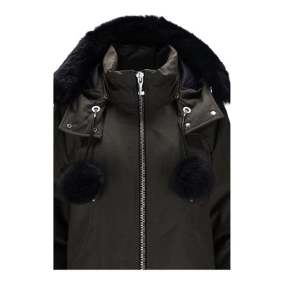 Debbie Dark Olive Bomber Jacket