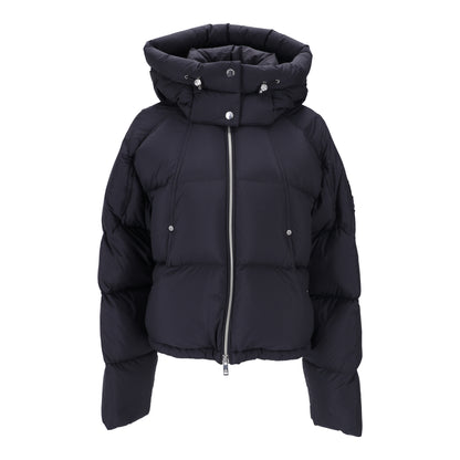 Akai Cropped Black Puffer Jacket
