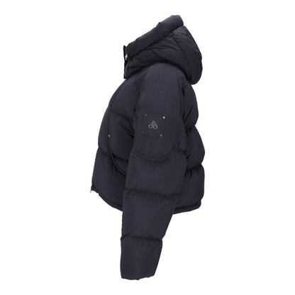 Akai Cropped Black Puffer Jacket