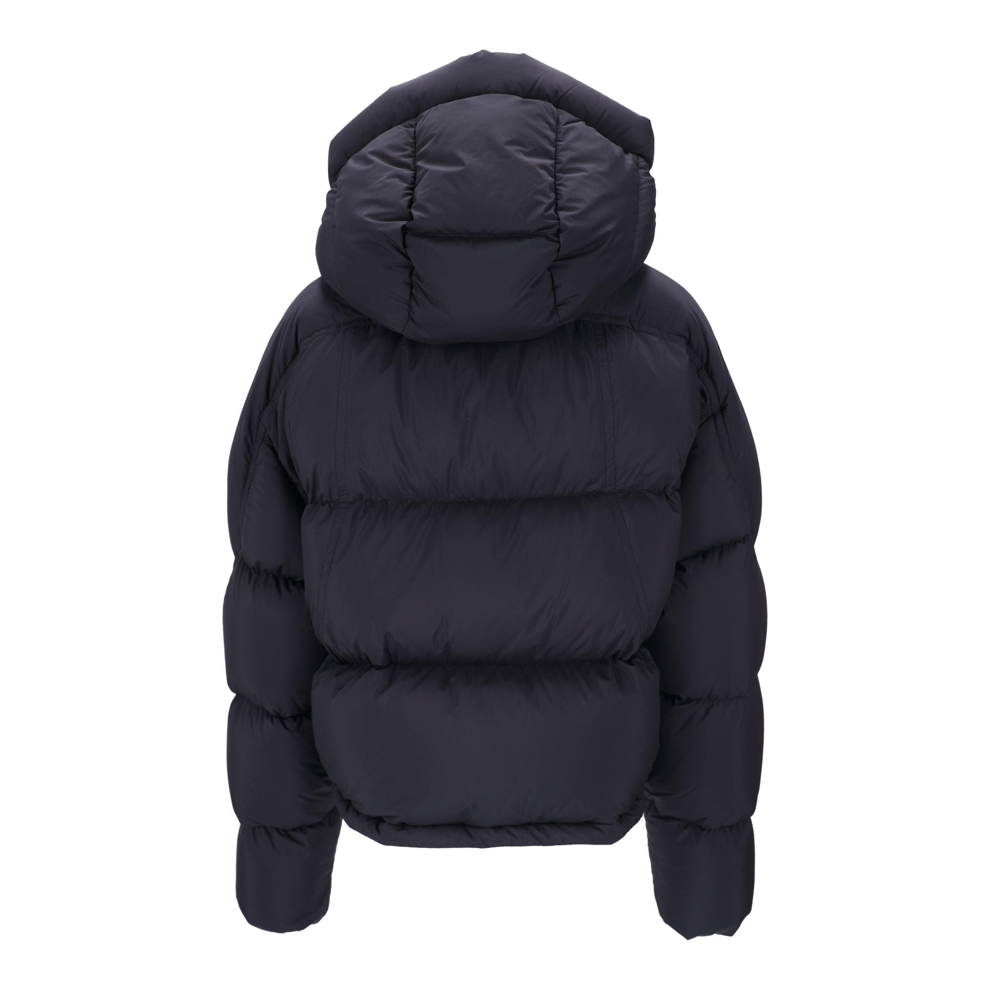 Akai Cropped Black Puffer Jacket
