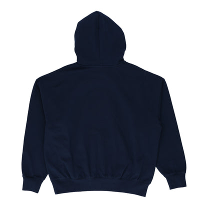 Mid Weight Fleece Navy Pullover Hoodie