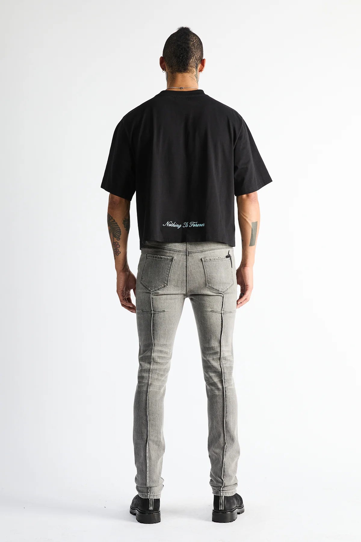 RTA-CLAYTON SKINNY JEAN - GRAY