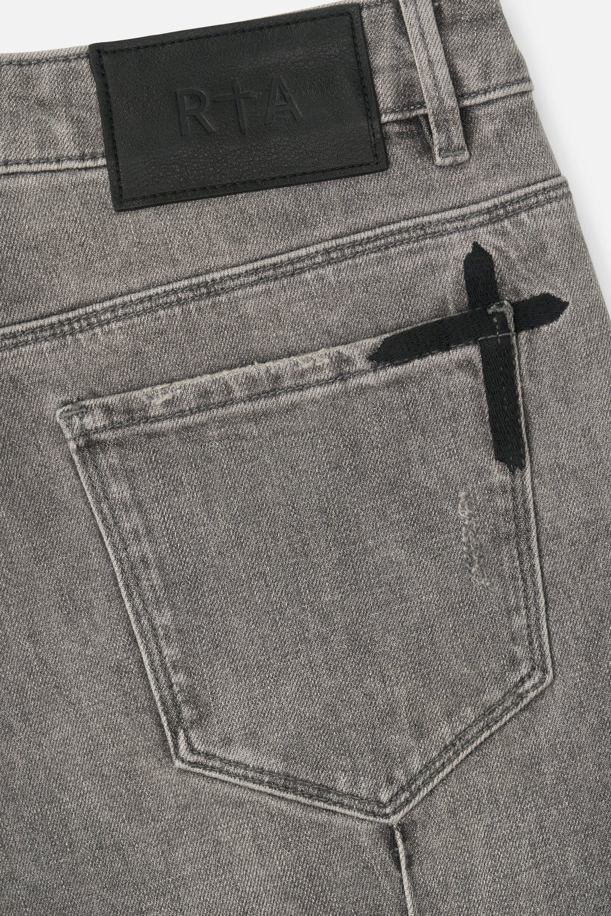 RTA-CLAYTON SKINNY JEAN - GRAY
