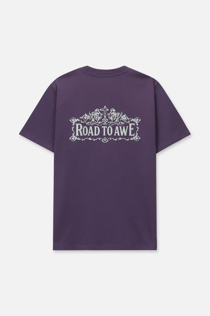 LIAM SHORT SLEEVE TEE | GRAPE ORNATE