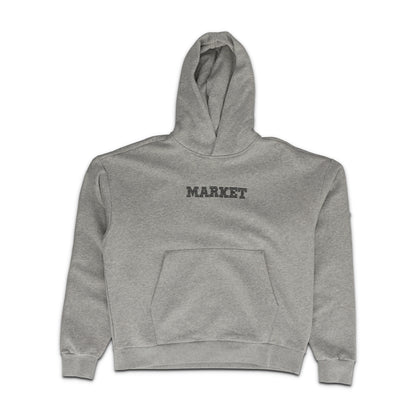 Terminally Online Grey Pullover Hoodie