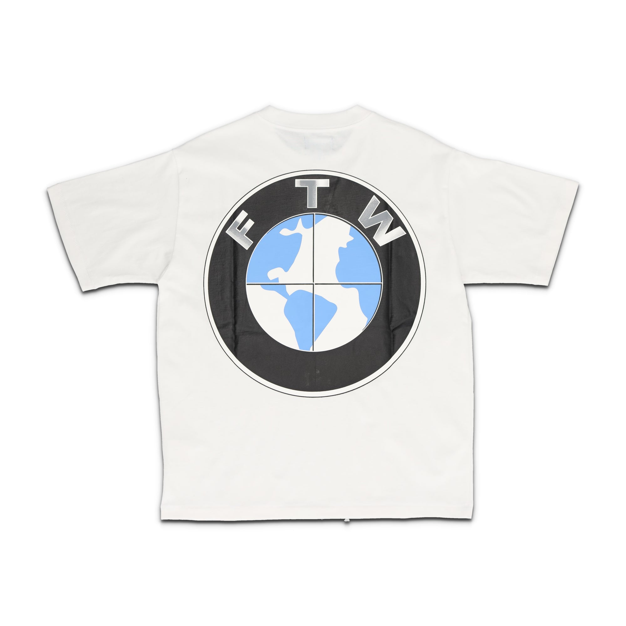 Beaming  White Tee