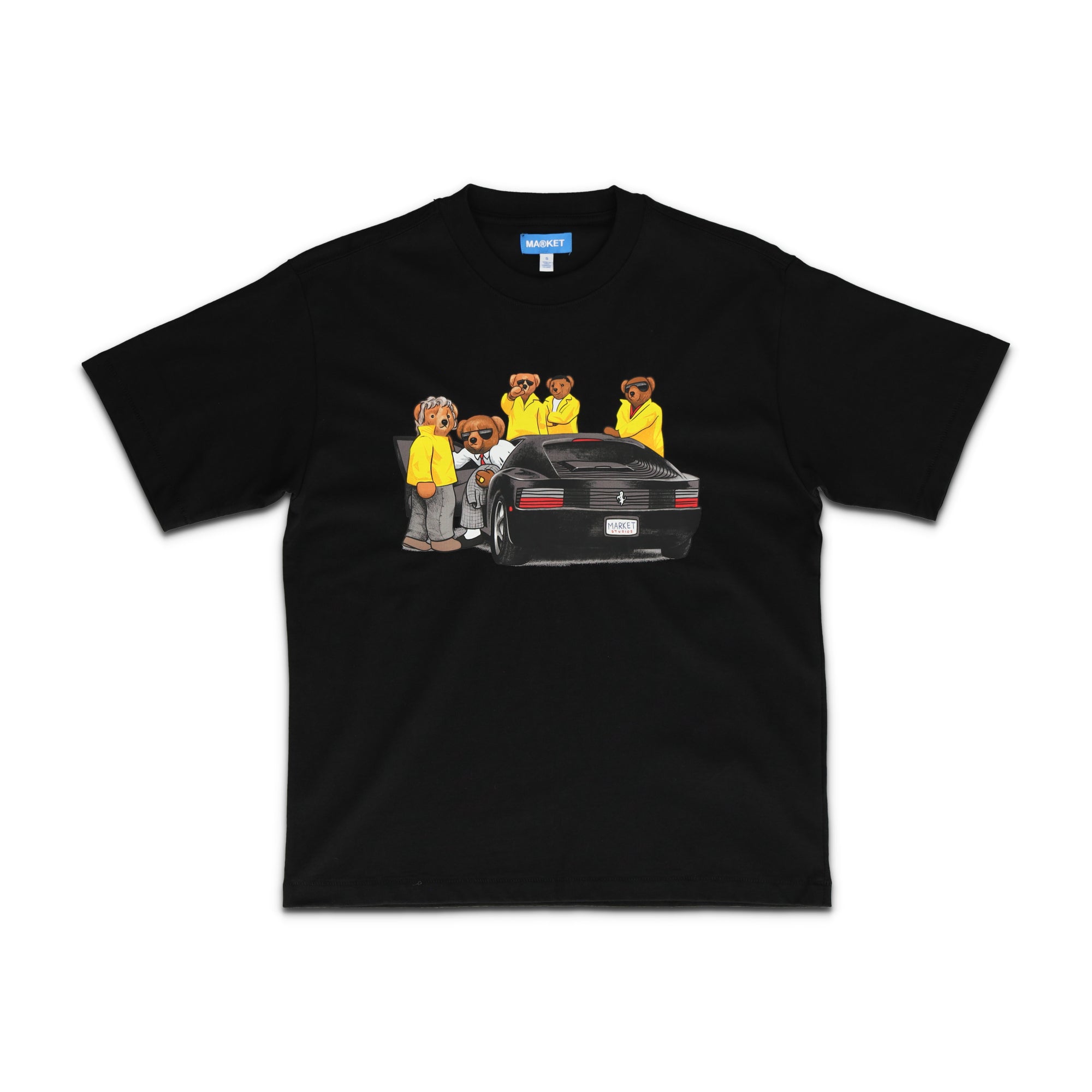 High Security Bear Black Tee