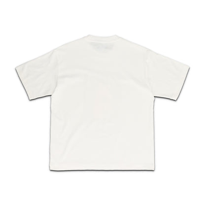 Illustrated Basket Ball T Shirt White