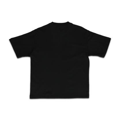 Illustrated Soccer T-shirt Black