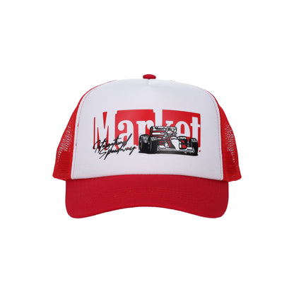 Formula One Trucker Red Hat