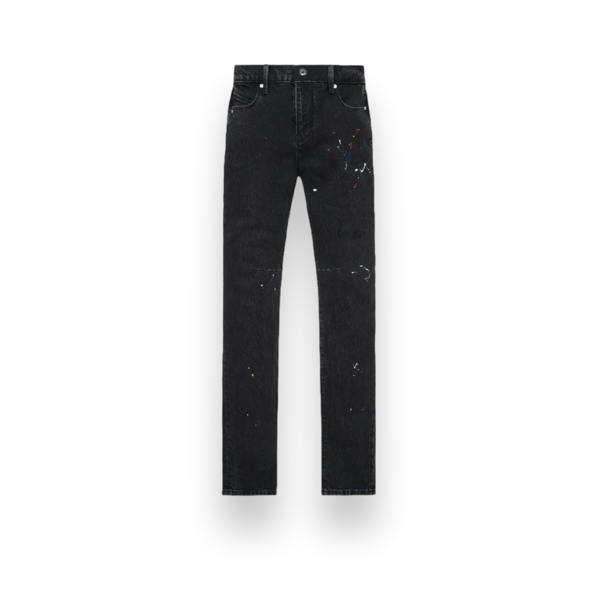 OLIVIER SKINNY JEAN | BLACK TRI PAINT – WOODstack