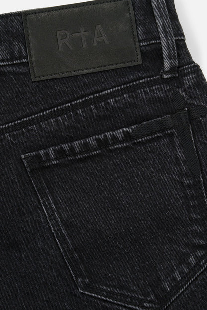 OLIVIER SKINNY JEAN | BLACK TRI PAINT
