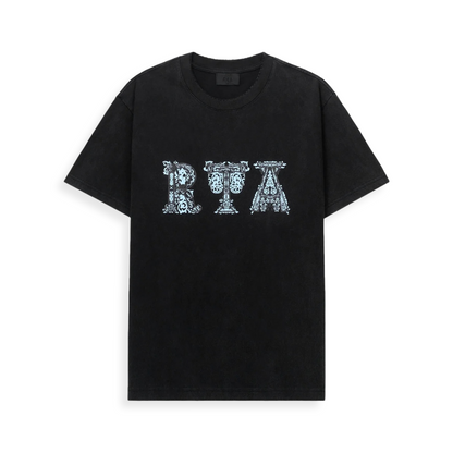 Colin Oversized Short Sleeve Tee Black