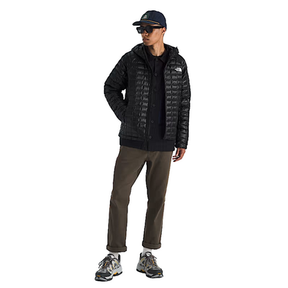Thermoball Black Hooded Jacket
