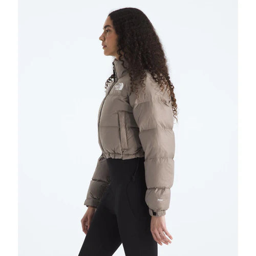 Nuptse Short  Brown Jacket
