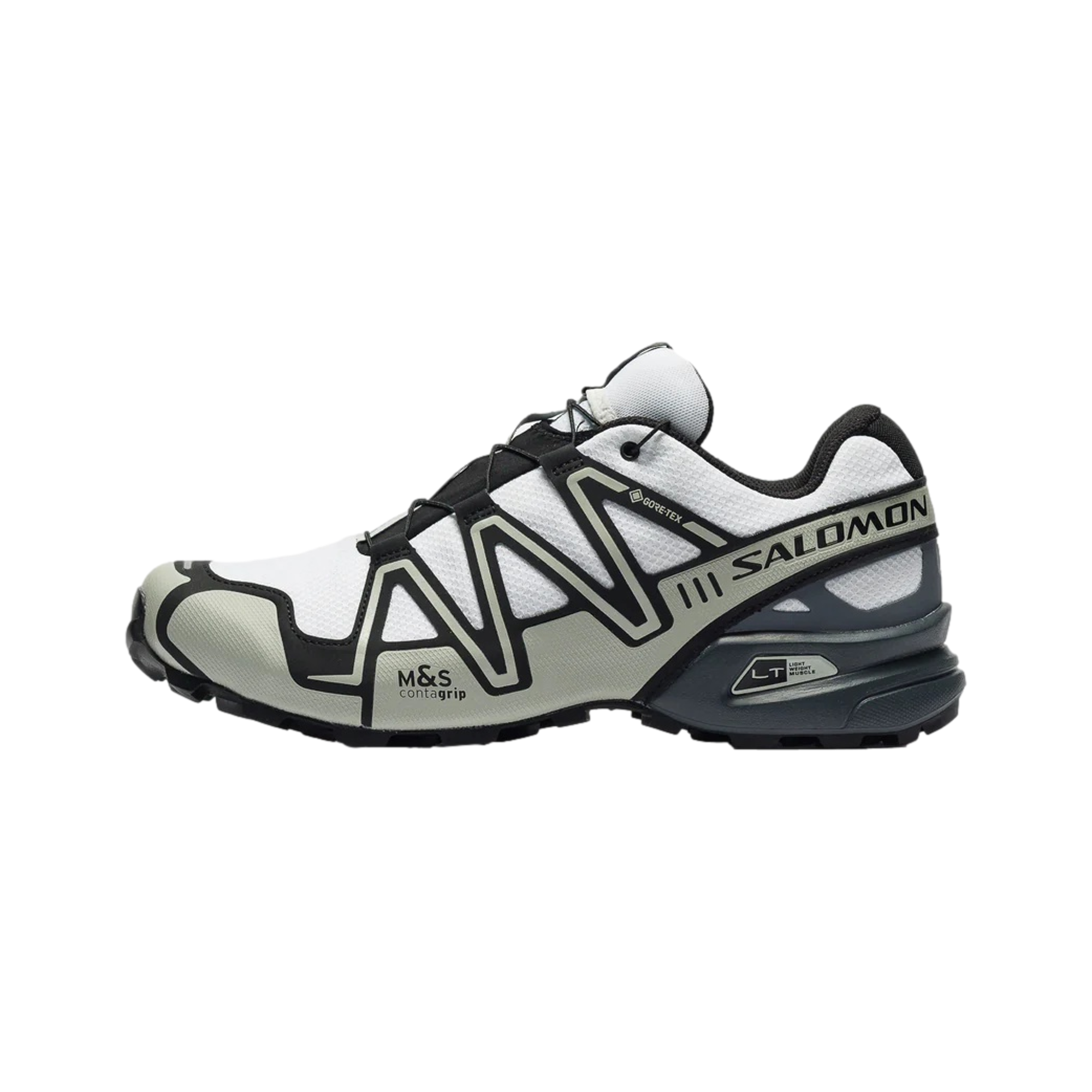 Speedcross 3 Gore-Tex White Metal Turbulance