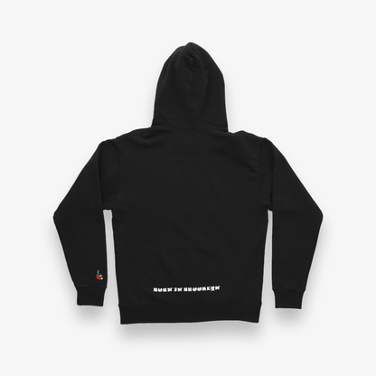 Ivy Yin Yang Swirl Logo 3AM U.S.A Pullover Hoodie