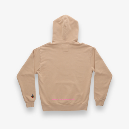 Ivy Yin Yang Swirl Logo Sand U.S.A Pullover Hoodie