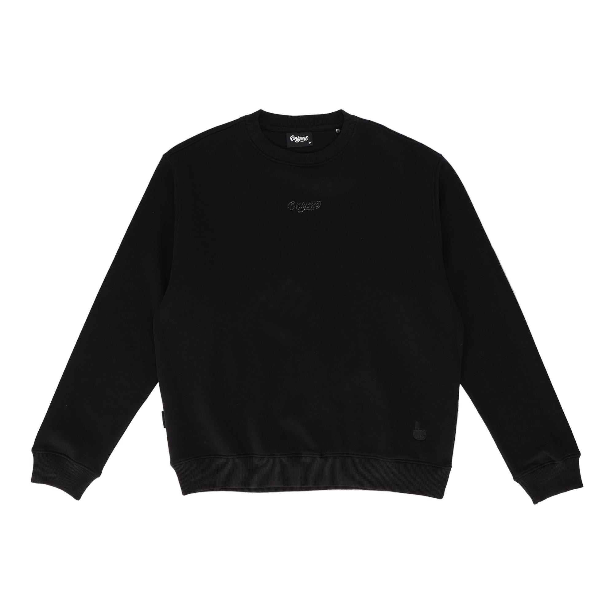 Only One Everyday Black Crew Neck