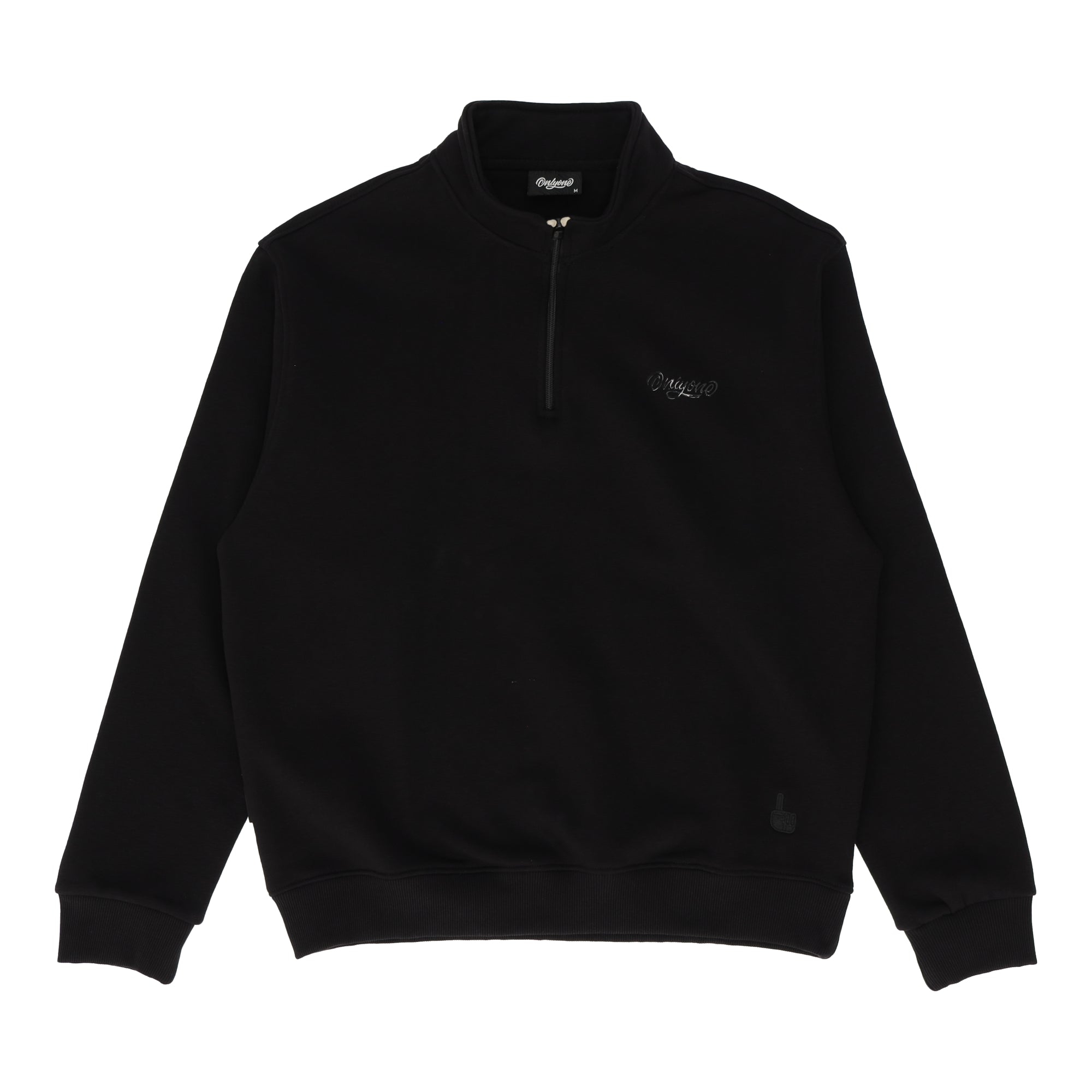 Only One Everyday Black Half Zip